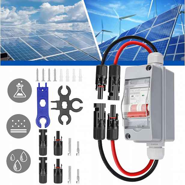 32A 500V Pvc DC Odpojovač, Automatický Vypínač, Pvc Spínací Krabice