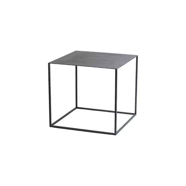 Kovový odkládací stolek 43x43 cm Cubic – Mette Ditmer Denmark