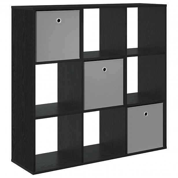 vidaXL Servírovací skříň Černý dub 102 x 31 x 99,5 cm