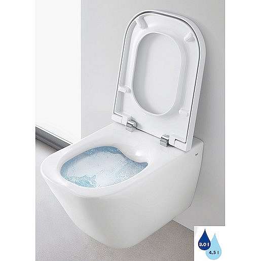 Wc závěsné Roca The Gap zadní odpad 7.3464.7.L00.0