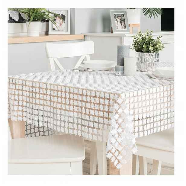 Elegantní gipiurový ubrus Jasmina 140x220 bílý