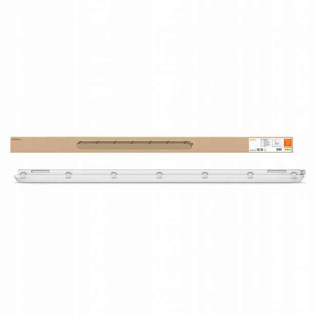 Lampa Hermetická Led lampa prachotěsná 81W 11000lm 6500K IP65 IK08 Šedá