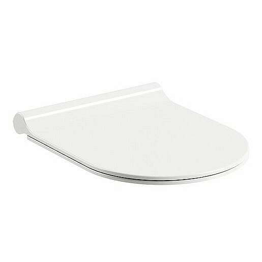 WC prkénko Ravak Chrome duroplast bílá X01550
