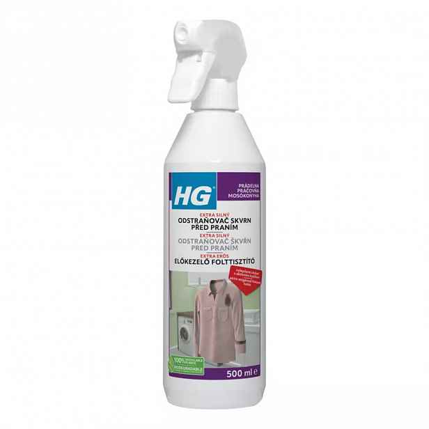 HG extra silný přípravek pro předběžné zpracování skvrn 500ml