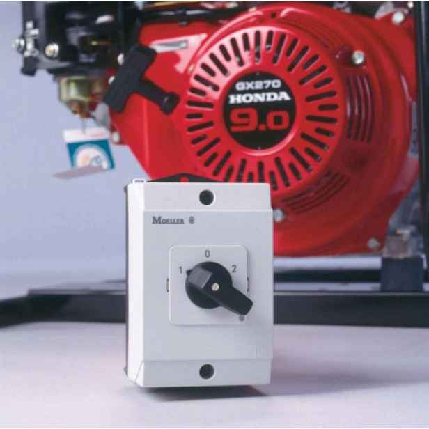 Přepínač síť/generátor e-power