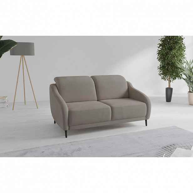 Sit & More 2,5SEDÁK, textil, barvy lískového ořechu