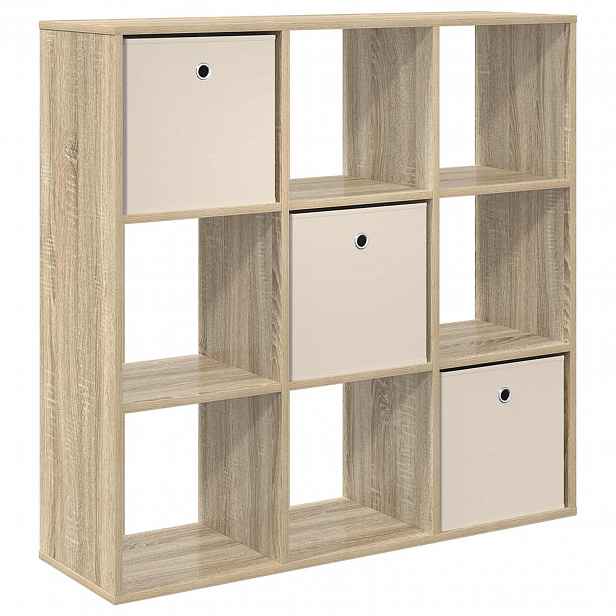 vidaXL Servírovací skříň Sonoma dub 102 x 31 x 99,5 cm
