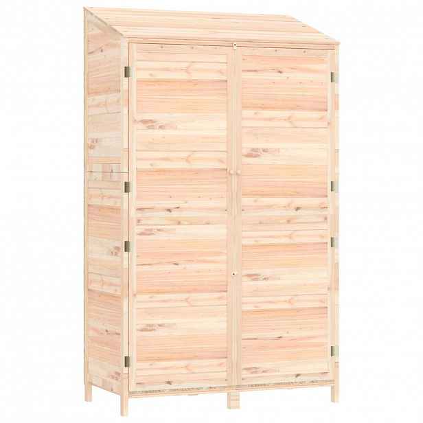 vidaXL Zahradní kůlna 102 x 52 x 174,5 cm masivní jedlové dřevo