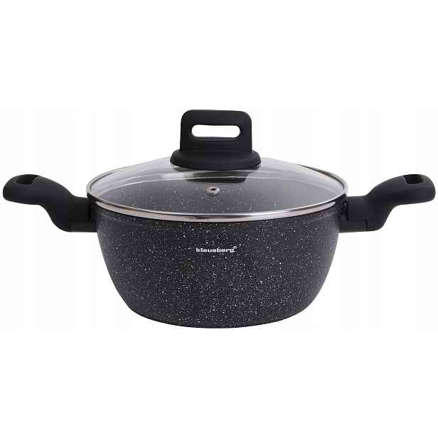 Hrnec S Poklicí 28 CM Indukce Gaz Premium Elegance Klausberg