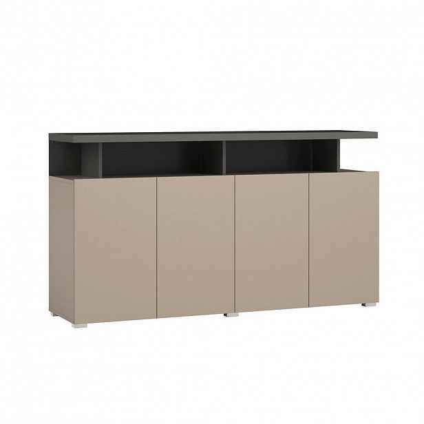 Petits-meubles SIDEBOARD Opio Taupe a antracit