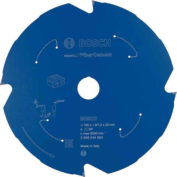 Pilový kotouč z tvrdokovu Expert 165x1,8/1,2 Bosch