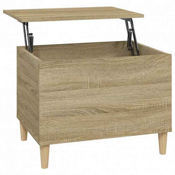 vidaXL Konferenční stolek dub sonoma 60x44,5x45 cm kompozitní dřevo
