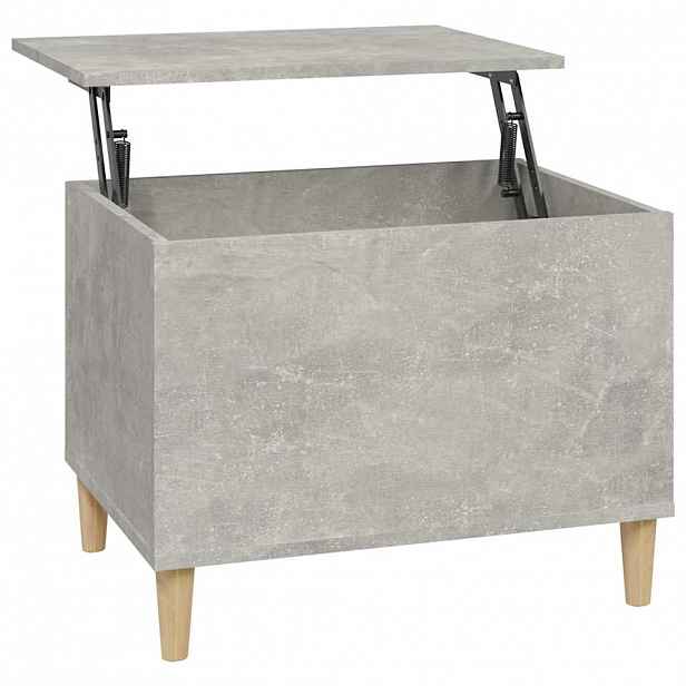 vidaXL Konferenční stolek betonově šedý 60x44,5x45 cm kompozitní dřevo