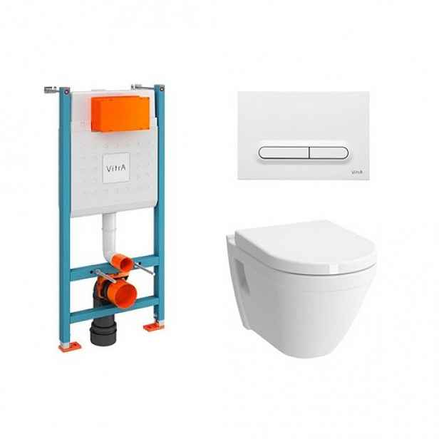 Závěsný WC set do lehkých stěn / předstěnová Vitra S50 SIKOVSW4