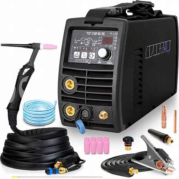 Invertorová Svářečka Tig Ac/dc Puls Spartus Easytig 210P Hf Mma Ac/dc