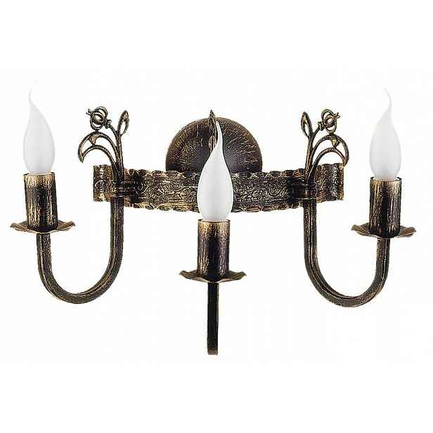 Nástěnná lampa Korona 3xE14 Nástěnná lampa do obývacího pokoje Kabinet