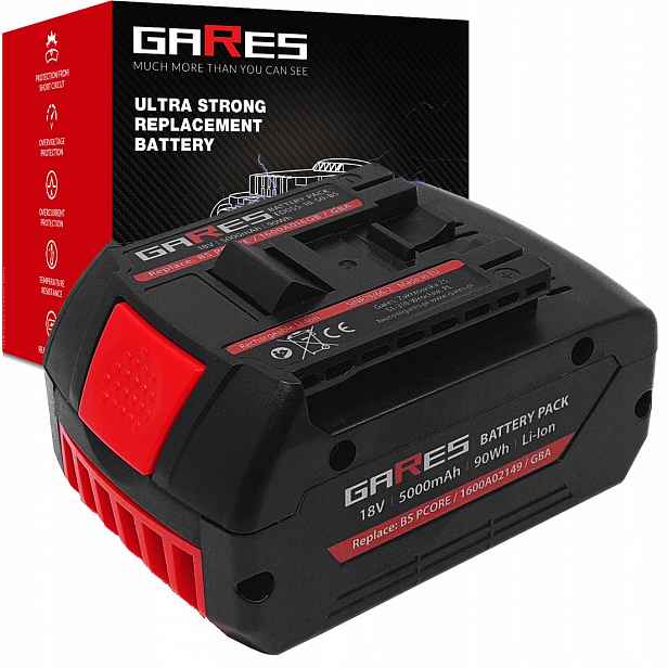 Akumulátor pro Bosch, Baterie 18V 5Ah ProCORE Gbl Gsr