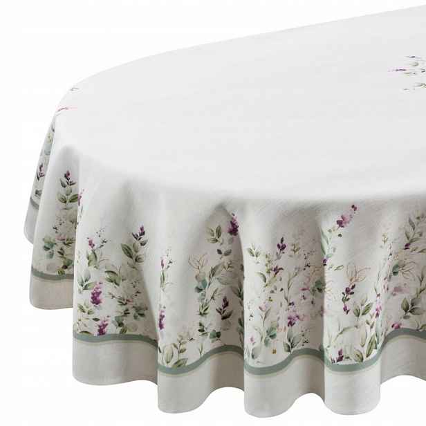 Oválný Ubrus Na Stůl 140x260 Elegantní Ovál Velký Summer Velký