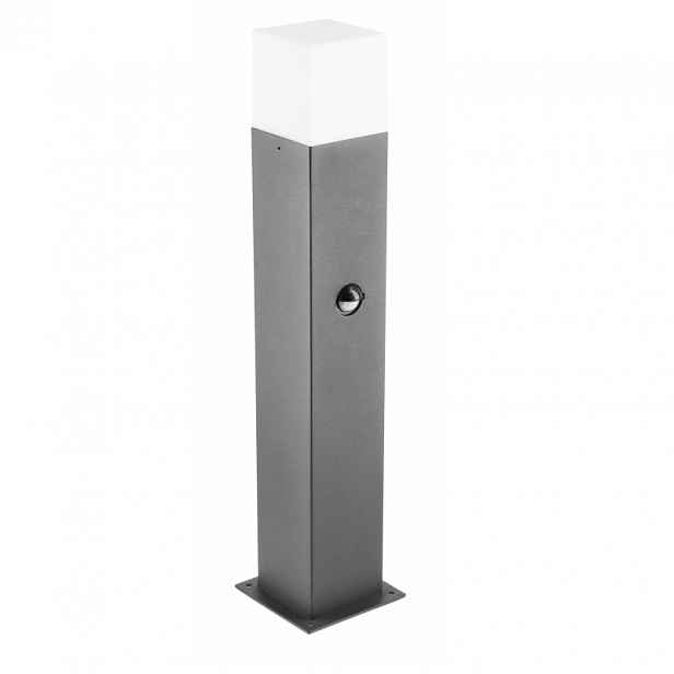 Stojací zahradní lampa s pohybovým senzorem Largo 50 E27 IP44 grafit