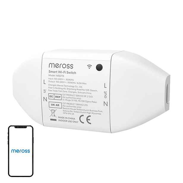 Chytrý WiFi přepínač Meross MSS715MA-UN (Matter)