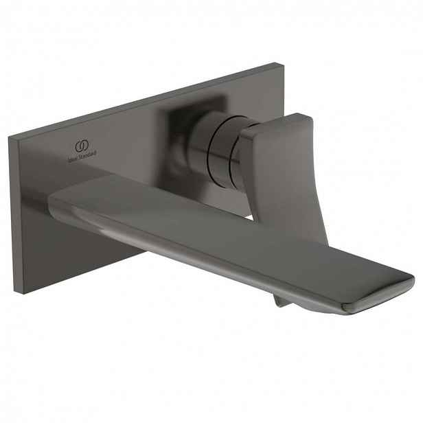 Ideal Standard Conca Tap - Umyvadlová baterie pod omítku, výtok 18 cm, Magnetic Grey A7371A5