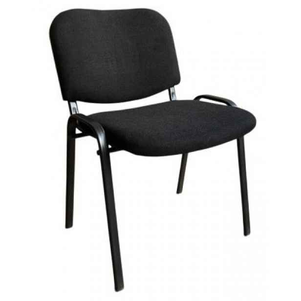 Konferenční židle Zuza, černá tkanina