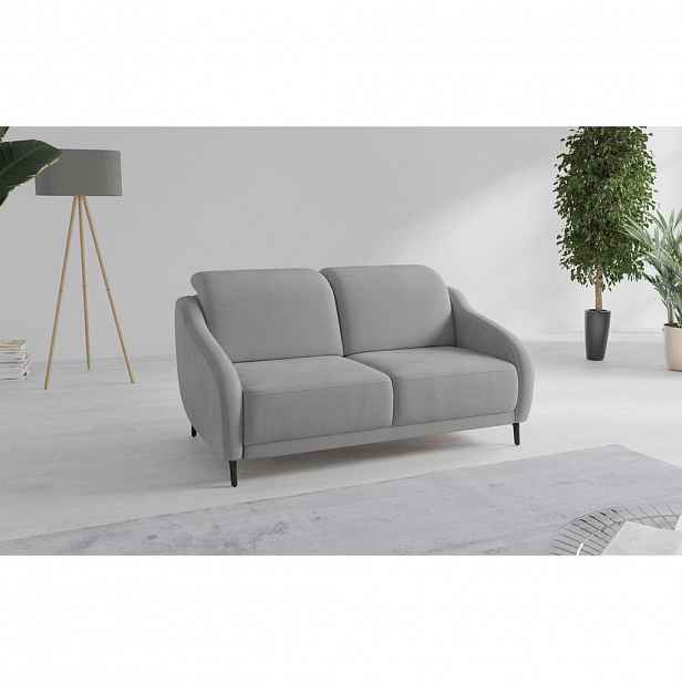 Sit & More TŘÍMÍSTNÁ POHOVKA, textil, šedá