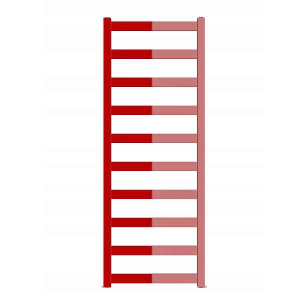 Koupelnový Radiátor Ren 670/540 Červený