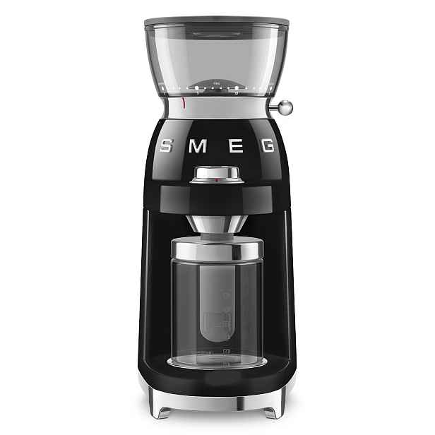 Smeg Mlýnek na kávu 50's Retro, CGF03, černá CGF03BLEU