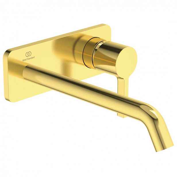 Ideal Standard Joy - Umyvadlová baterie pod omítku, výtok 22 cm, Brushed Gold A7381A2