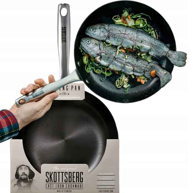 Skottsberg Litinová pánev 28 cm Cast Iron K2