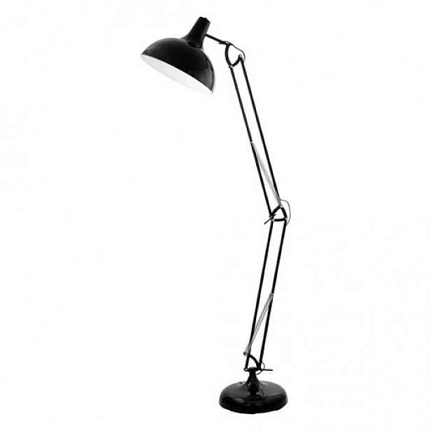 Stojací lampa Eglo BORGILLIO černá 94698