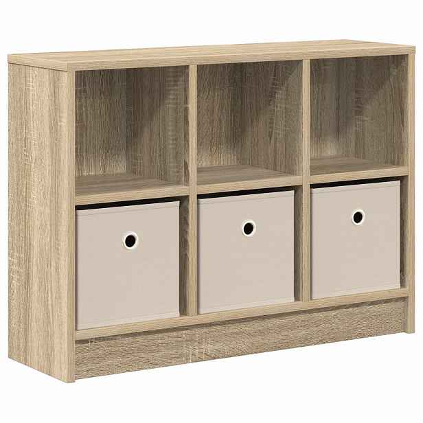vidaXL Servírovací skříň Sonoma dub 73,5 x 22,5 x 53,5 cm