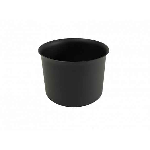 Zděř kouřová 150 mm, silnostěnné 1,5 mm, černá MA654261