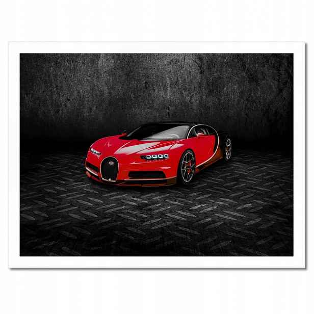 Plakáty v rámu 40x30 Červené sportovní auto