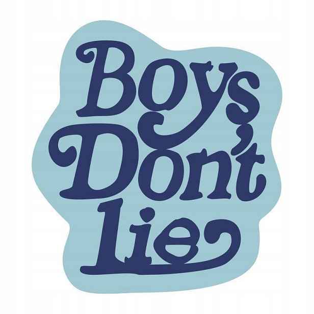 Dekorativní měkký koberec "Boy's don't l