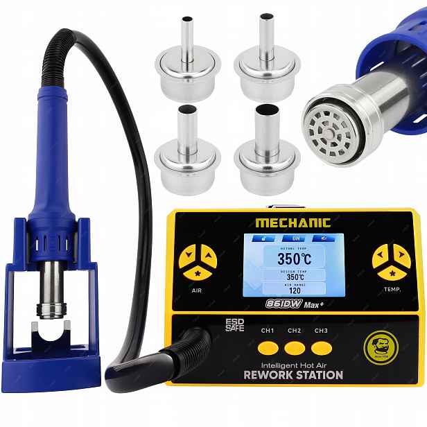 Pájecí Stanice Horkovzdušná Páječka Na Bga Smd Mechanic 861DW Max+ 1000W