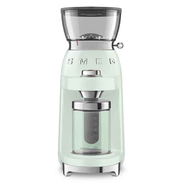 Smeg Mlýnek na kávu 50's Retro, CGF03, pastelově zelená CGF03PGEU