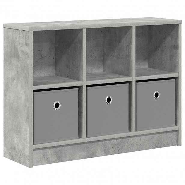 vidaXL Servírovací skříň Betonově šedá 73,5 x 22,5 x 53,5 cm