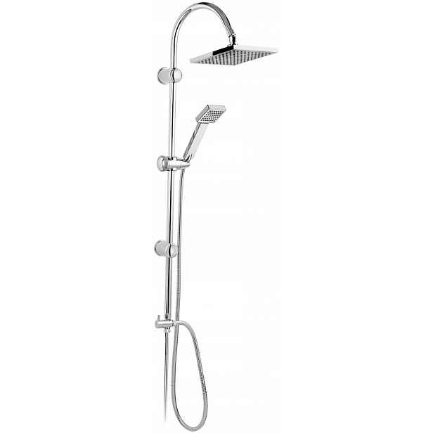 Ferro Sprchový Set S Dešťovou Sprchou Squerto Chrom