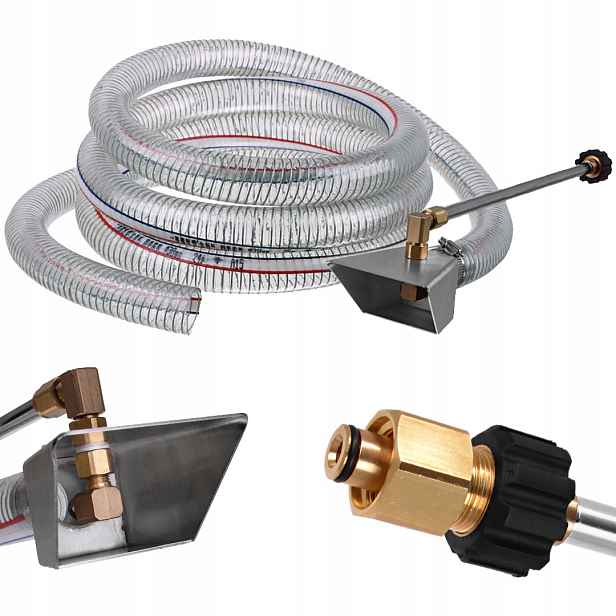 Nerezový odsávač kalů EasyLock pro myčky Karcher Hd Hds Inox