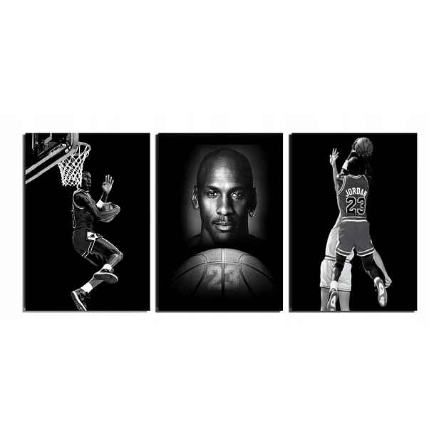 Obraz na zeď Michael Jordan Chicago Bulls Nba pro fanouška 40x90 cm