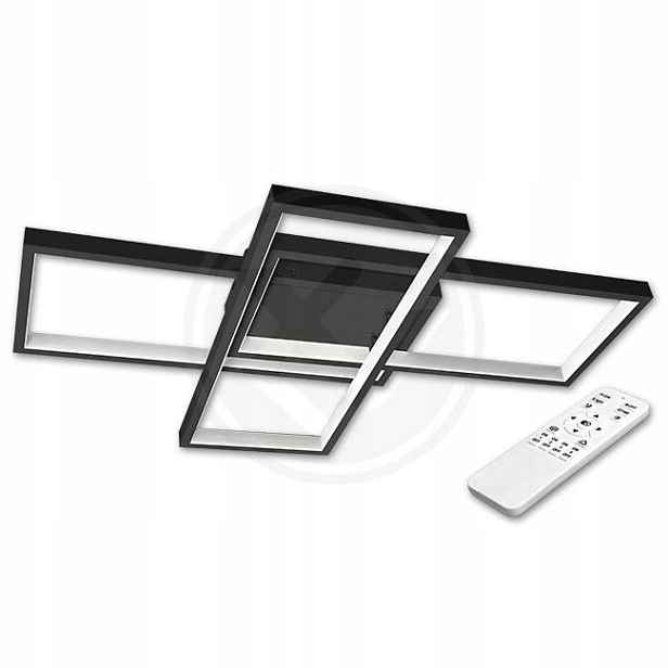 stropní svítidlo Led lustr Stropní Svítidlo 72W Regulace 3000-6500K Dálkový Ovladač