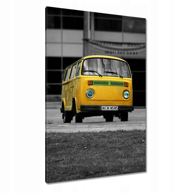 Obrazy 80x120 žlutý Vw