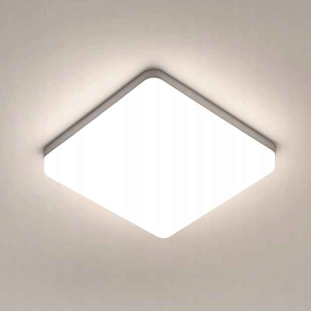 Stropní Svítidlo Ajieqaq Stropní Svítidlo Led Bílá Čtverec 4000K 48W 30X4 CM