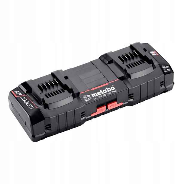 Dvojitá nabíječka Metabo 627495000 ASC145 Duo 12-36V Usb Air Cooled