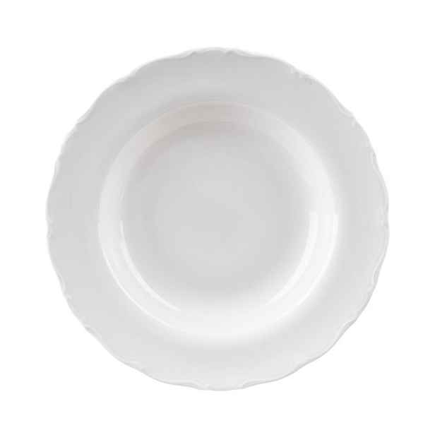 Hluboký talíř MONA lem pr. 23 cm