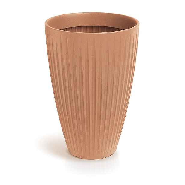 Prosperplast Vysoký květináč LATIE ROUND II 40 cm terakota