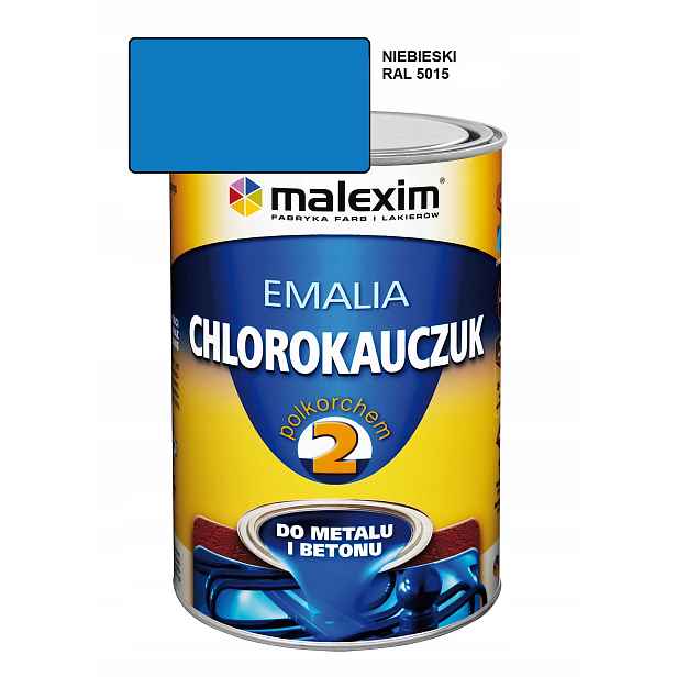 Smaltovaný chlorkaučuk 5L Modrý Ral 5015