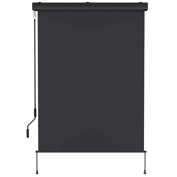 Vertikální markýza BestBerg BBSU-180BK / 180 x 250 cm / černá